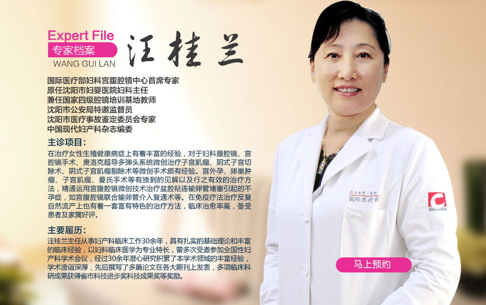 丹东第一医院国际医疗部（六道口）妇科专家袁伟